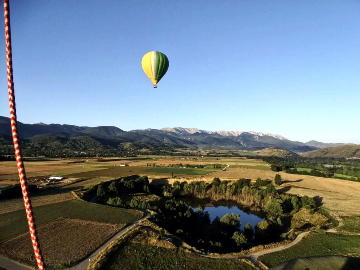 Globus aerostàtic a la Cerdanya