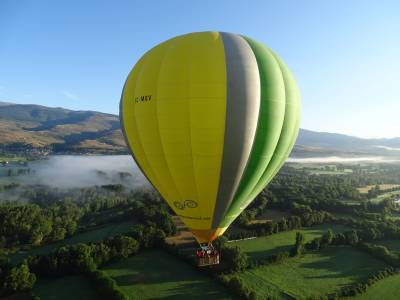 Oferta de Black Friday de un vuelo en globo 