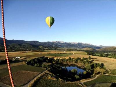 Vol en globus a la Cerdanya: els Pirineus des del cel